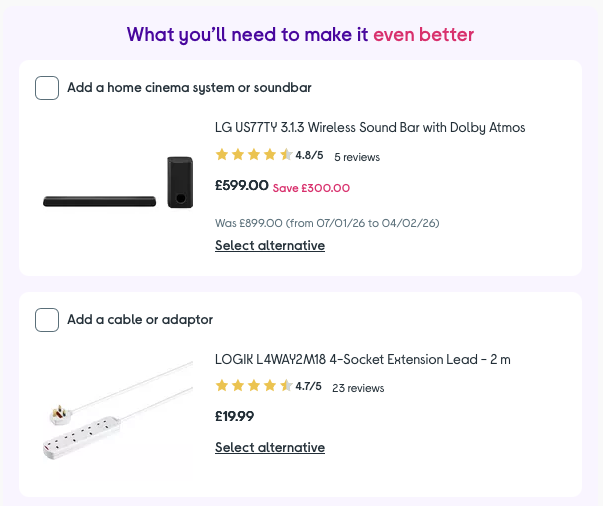 matching accessories