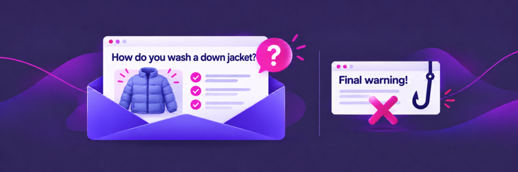 email subject line without clickbait