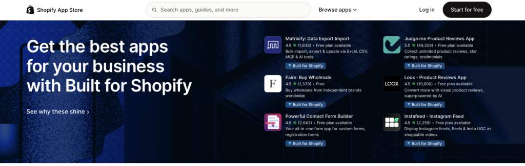 Shopify App Store